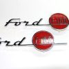 55 Hood Emblem Set - "Ford F100"