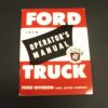 1954 FORD TRUCK OWNERS MANUAL