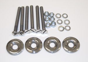 53-60 Bed to Frame Mounting Bolt Kit - SS - Short Bed