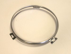 48-79 Round Headlight Retainer Ring - SS