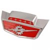 61 - 66 Ford Truck Hood Front Emblem - "5 Star w/Gear & Lightning Bolt" - F100 to F1100