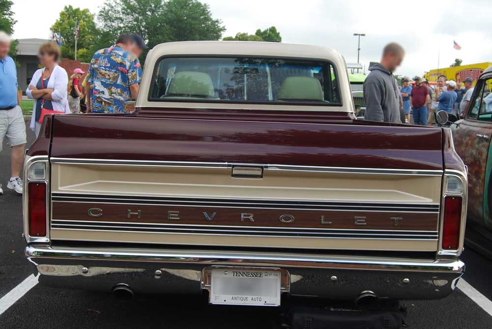 1972 Chevy Truck Tailgate