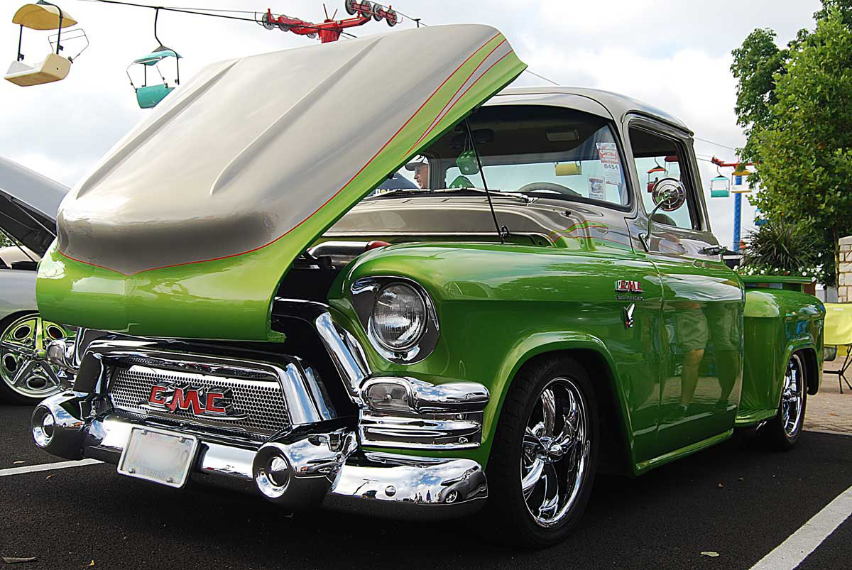 55 GMC Truck - Front and Hood
