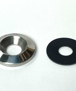 Custom 1 Inch Diameter Stainless Steel Recessed Finish Washer, Bolt & Nut - Set