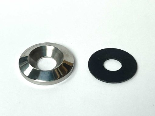 Custom 1 Inch Diameter Stainless Steel Recessed Finish Washer, Bolt & Nut - Set